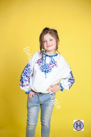 Вишита блузка для дівчинки МАТУСИНА ПТАШКА